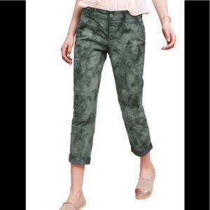 Anthropologie Tie-Dye Cargo Pants